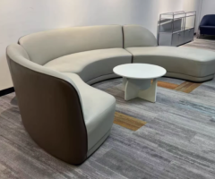 Minimalist Crescent Lounge Couch