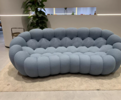 Powder Blue Bubble Cloud Sofa