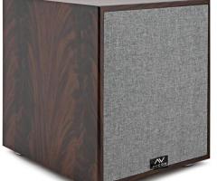 AVCOM 10" Active Subwoofer, Walnut Brown