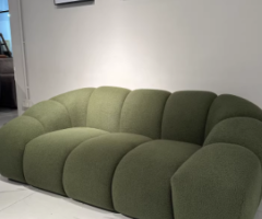 Luxury Olive Green Cloud Sofa